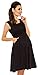 Zeta Ville - Womens Maternity Nursing A-line Dress Pockets - Sleeveless - 500c (Black, US 8, L)