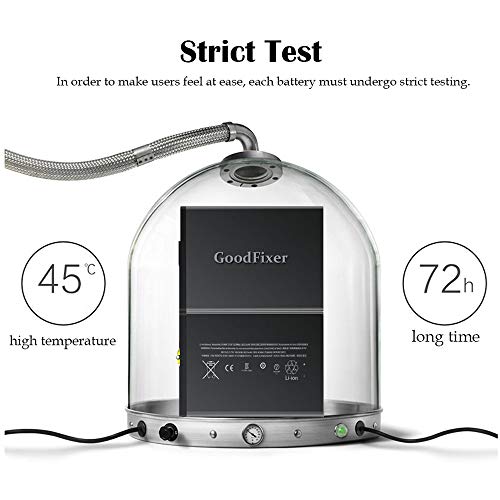 GoodFixer Replacement Battery Compatible with Apple iPad Air/iPad 5, Complete Repair Tools Kit, Adhesive Strip, 0 Cycle 8827mAh Li-ion Replacement Battery [365 Days Warranty] - Thumbnail 2