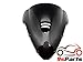 9sparts® Black Smoke Double Bubble Transparent Windscreen Windshiled for 2001 2002 2003 2004 2005 2006 Honda CBR600F4i CBR 600 F4i