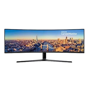 Samsung C49J890 124,46 cm (49 Zoll) Premium Curved Business Monitor (HDMI, DisplayPort, USB Type-C, USB 3.0 HUB, 3,5mm…