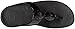 FitFlop Women's Pierra Flip Flop, Black, 9 M US