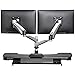 VARIDESK - Dual Monitor Arm - Full-Motion Spring w/ 360 Degree Articulation - Easy Height Adjustment primary