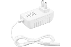 Replacement Charger for Waterpik Water Flosser Cordless WP360 WP360W WP462 WP462W WP450 WP450W WP468 WF-13 WP-100 Series Water Flosser, Arkare 3V Power Supply Cord Wall Charger 6FT Two Prong Adapter