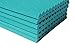 Soundproofing Acoustic Studio Foam - Teal Color - Wedge Style Panels 12”x12”x1” Tiles - 6 Pack