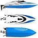 SkyCo Rc Boat 2.4GHz High Speed Remote Control Electric RC Racing Boats Toy for Kids Men Girls Adults Pool Lake Outdoor Use