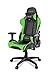 Verona V2 Advanced Racing Style Gaming Chair with High Backrest, Recliner, Swivel, Tilt, Rocker & Seat Height Adjustment, Lumbar & Headrest Pillows Included, Green - PC/Mac/Linux