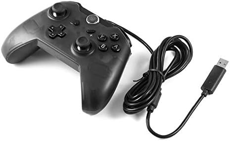 Newgreen Fashion Black USB Wired Game Controller For Switch Compatible For SWITCH Host