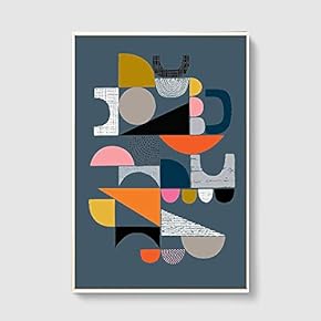 Framed Home Artwork Nordic Style for Living Room Bedroom