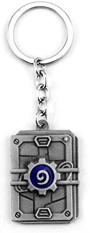 Hearthstone Card Keychain Silver