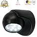 Motion Sensor Light, iThird Infrared Motion Detection Night Lights Rotatable Indoor/Outdoor Lamps for Porch Cabinet Closet Bedroom Bathroom Battery Powered 4.5W