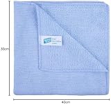 Exel Lint Free Microfibre Super Magic Cleaning Cloths Pack of 10 Blue view 5
