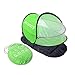 Summery baby travel bed, Portable baby beach tent UPF 35+ sun shelter, pop up mosquito net+Sleeping Pad and 2 Pegs,super lightweight