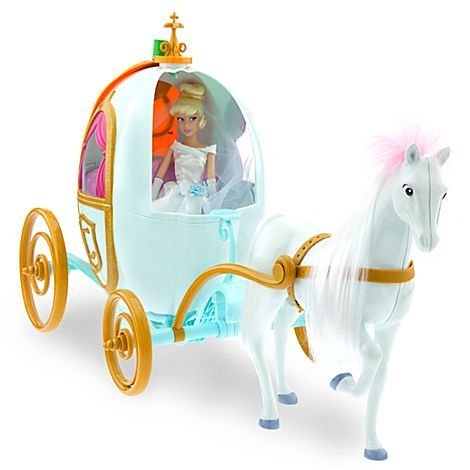 Cinderella Doll and Carriage Playset Transforming Pumpkin Carriage Disney Store