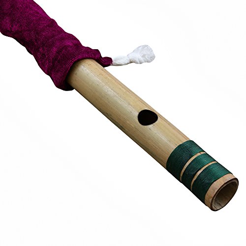 RoyaltyRoute Professional Bamboo Flute Indian Flute C Tune Wood Wind