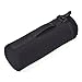TXEsign Lycra Zipper Carrying Case Bag Compatible with Amazon Echo Plus (1st Gen) with built-in Hub Speaker & Pouch Bag for Charger (Black)