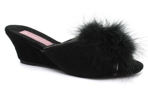 womens wedge house slippers