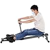 Indoor roeitrainer, training roeitrainer, 12 weerstands roeitrainer Verstelbare roeitrainer fitness- en…