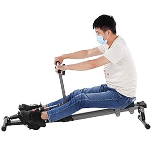 Indoor roeitrainer, training roeitrainer, 12 weerstands roeitrainer Verstelbare roeitrainer fitness- en…