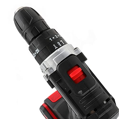 3-in-1 Akku Schlagbohrschrauber Professional 21V System Akkuschrauber Bohrmaschine Schlagbohrmaschine Hammer Elektrische… – Bild 6
