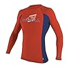 ONeill-Wetsuits-UV-Sun-Protection-Youth-Skins-Long-Sleeve-Crew-Sun-Shirt-Rash-Guard-Neon-RedNavyNeon-Red-16