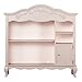 Evolur Aurora Hutch/ Bookcase, Blush Pink
