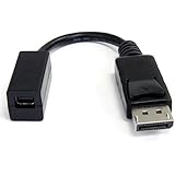 StarTech.com DP2MDPMF6IN 6in DisplayPort to Mini DisplayPort Video Cable Adapter - M/F