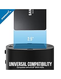 Sabrent USB 3.0 4 Bay 2.5" SSD de disco duro Docking Station con ventilador (ds 4ssd)