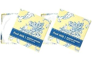 GREENWICH BAY TRADING COMPANY Greenwich Bay Trading Co. Dusting Powder, 4 Ounce (Set of Two Fresh Milk)