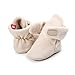 Newborn Cozie Fleece Bootie, Unisex Infant Toddler Slippers Crib Shoes Warm Boots Non Skid Bottom