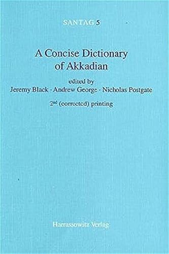 Download A Concise Dictionary of Akkadian PDF