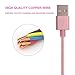 iPhone Charger, IWAVION 2Pack 6FT Lightning Cable Extra Long Nylon Braided 8 Pin USB Charging Cord for iPhone se/6/6s/6 plus/6s plus, 5c/5s/5, iPad Air/Mini, iPod Nano/Touch (Rose Gold)