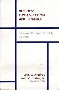 Amazon Com Business Organization Amp Finance 1996 Legal