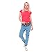 Morecome Fashion Sports Hiking Running Belt Waist Bag Pouch Zip Fanny Pack (Multicolor1)