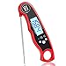 Instant Read Meat Thermometer, Balight Cooking Electric Thermograph Kitchen Food Temperature Gauge Javelin Digital Heat Indicator with Foldable Long Probe Suit for BBQ, Turkey, Cake - FDA Certificated