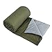 OneTigris Grey Leaf Outdoor Camping Blanket, Windproof & Ripstop, 32.5oz