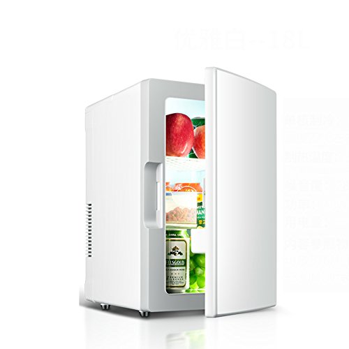 SL&BX 10l car refrigerator,Student dormitory household mini fridge mini dorm small fridge freezer single door for bedroom office or dorm-C 21.5x31.5x34.5cm(8x12x14inch)