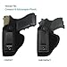 CREATRILL IWB Holster Fits Glock 17 19 22 23 32 33; S&W M&P Shield 9mm, .40, .45 ACP; Ruger LC9; Spring Field XD All Similar Size Pistols Concealed Carry in The Waistband Gun Holster (Right)