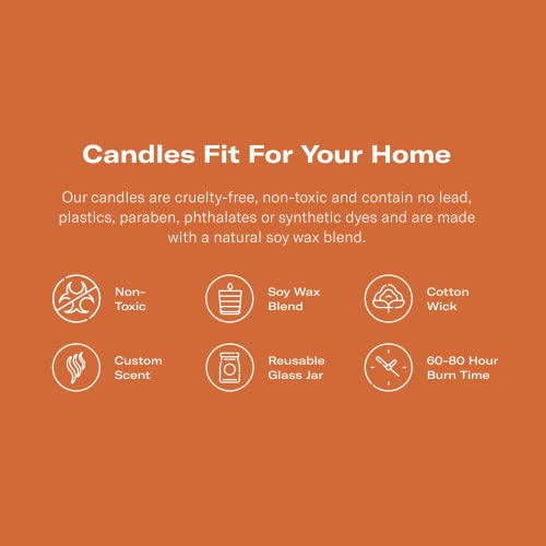 Homesick Premium Scented Candle, Los Angeles Scents of Orange