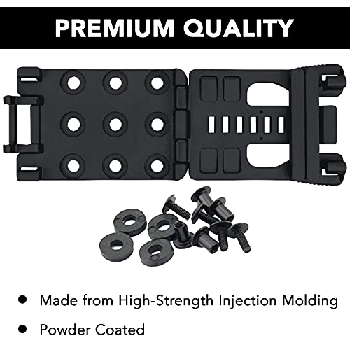 HolsterBuilder TechLock Belt Attachment, Universal Utility Belt Clip
