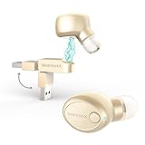 Bluetooth Headset Headphone Invisible Wireless Earbud Earpiece Earphone
