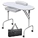 go2buy Portable Manicure Table Nail Technician Desk Workstation With Bag & Wrist Rest