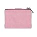 Damara Womens Medium Faux Leather Coin Purse Card Holder Wallet,Purple