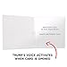 OUR FRIENDLY FOREST Talking Trump Mothers Day Card - Authentic Voice Recording, Holiday Greeting from Presidential Collection, Perfect for Mom & Wife with Envelope