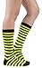 Kangaroo Halloween Accessories - Witch Socks Black, Yellow