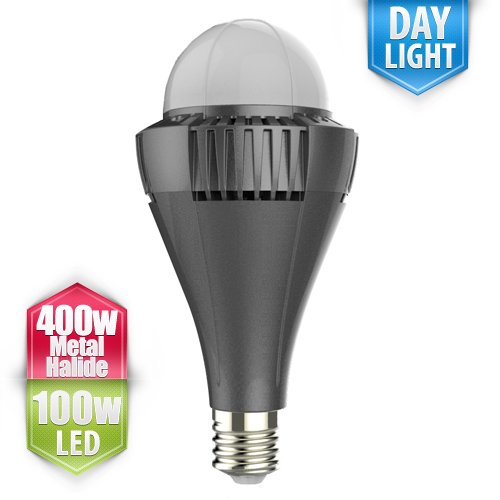 Mogul Base 100watts Daylight LED Easy Bay Lights LED Retrofit PacLights 400w Metal Halide MH