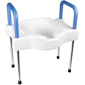 Maddak Tall-Ette Elevated Toilet Seat with Extra Wide Seating Surface and Legs (725881000)