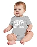 Cousins Make The Best Friends Infant Bodysuit (Light Gray, 6 Months)