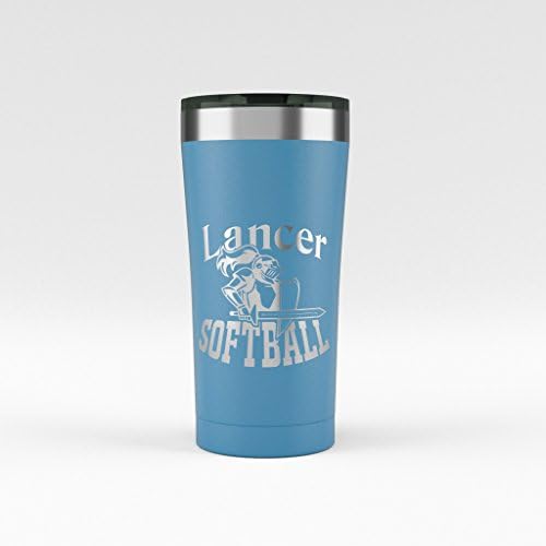 Lancer Softball School Spirit Insulated Stainless Steel Tumbler 20oz