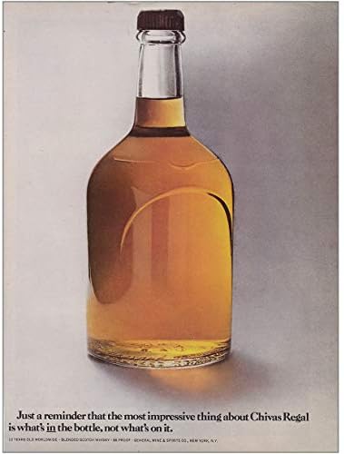 1974 Chivas Regal: Reminder That The Most Impressive Thing, Chivas Print Ad