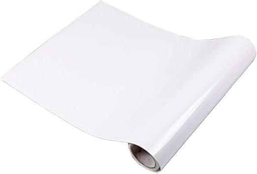 Amazon Com F U Waterproof High Gloss Glittery Vinyl Pearl White Self Adhesive Wall Paper For Covering Kitchen Counter Top Cabinet Wardrobe Furniture 23 79 X 195 White